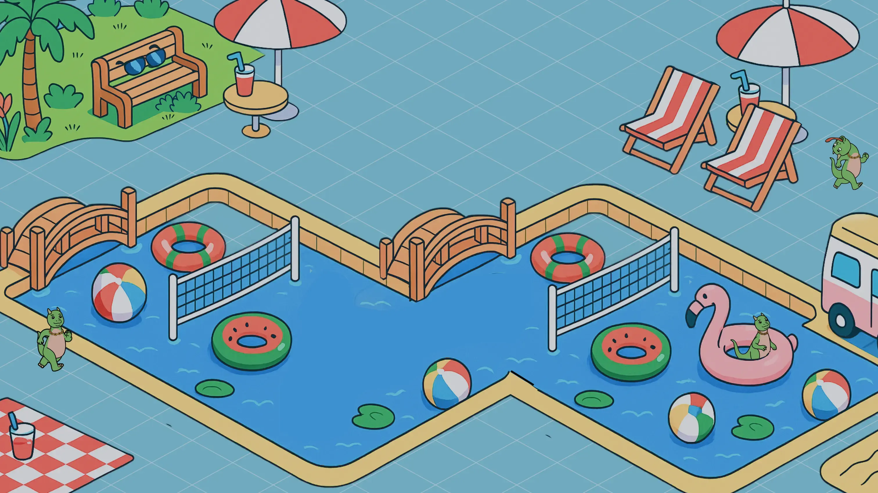 Video background